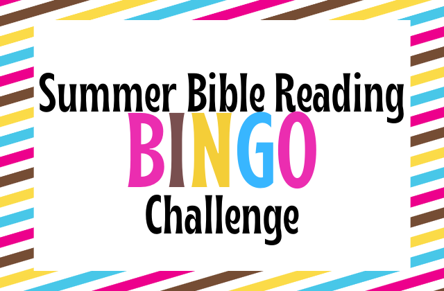 Summer Bible Reading Bingo