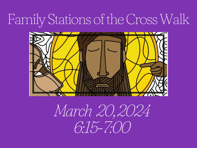 Family Stations of the Cross Walk