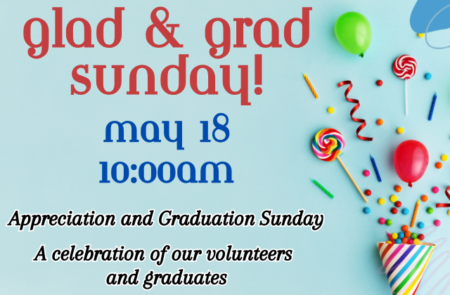 Glad Grad Sunday