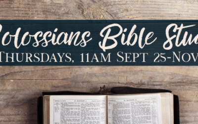 Register for Colossians Bible Study