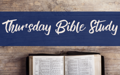 Sign up for Thursday Bible Study